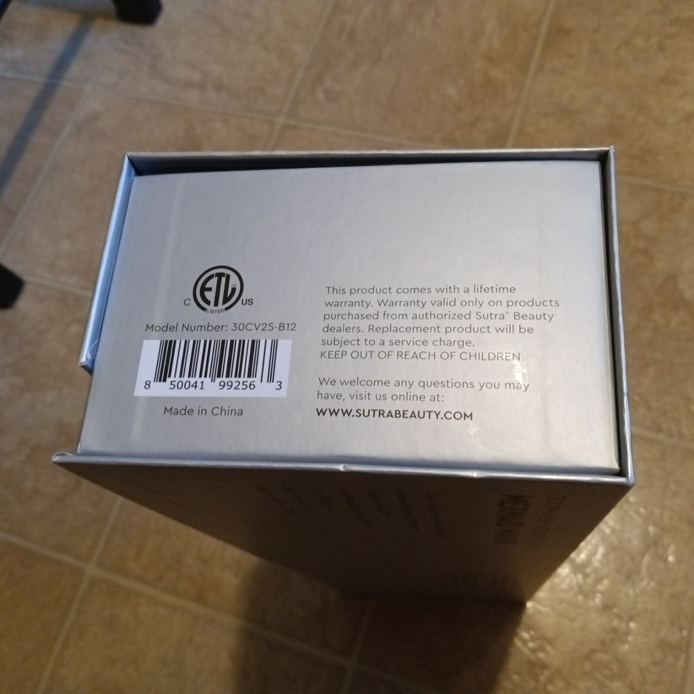 SUTRA Triple Barrel Tourmaline Infused Ceramic Mermaid Natural Beach Waver - Picture 12 of 12